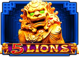 เครดิตฟรีสมาชิกใหม่ กดรับเอง 5 Lions ทดลองเล่นฟรี